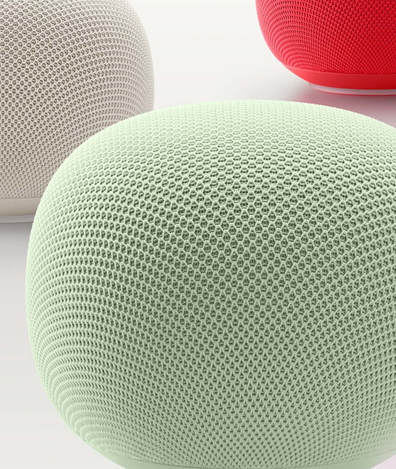 Google Home Speaker close up